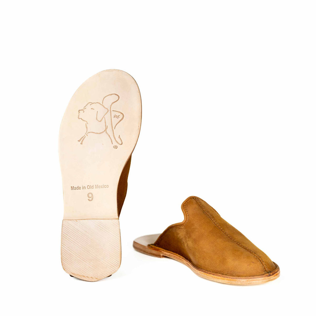 Dave's Deals Barefoot Slip-on Mule - Size 12 - Tobacco