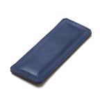 Freedom Collection Extra Shoulder Pad in Blue, angled top view with padded stitched panel