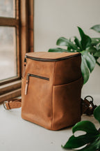 All in One Leather Backpack