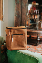 All in One Leather Backpack