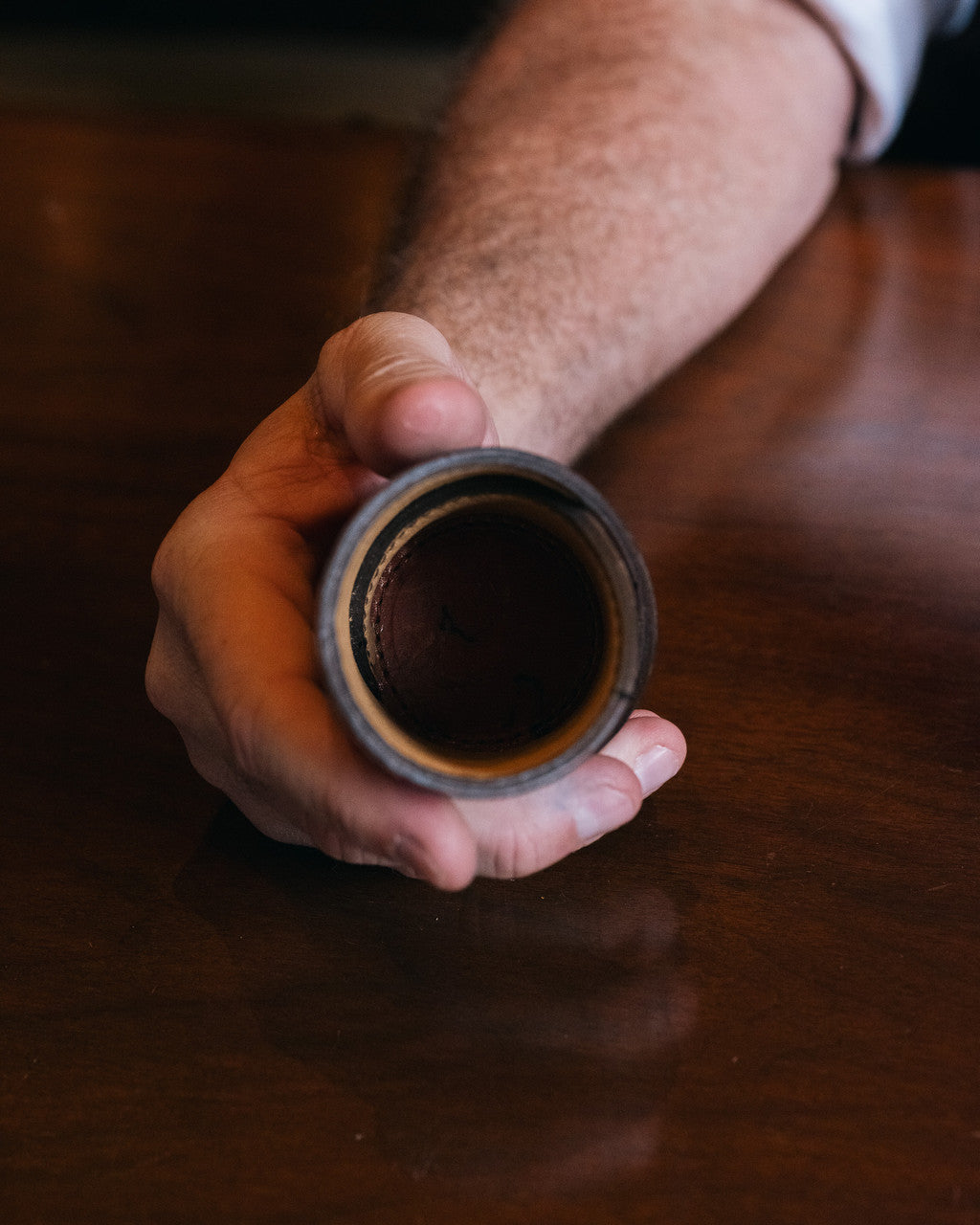Leather Pen Cup Holder