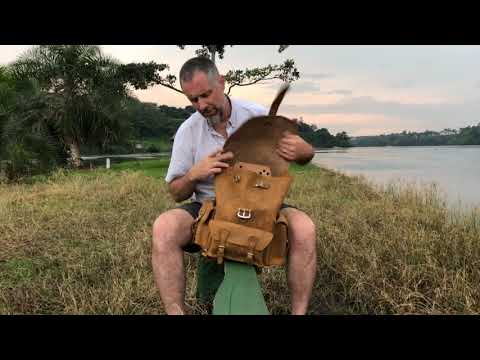 Leather Backpack Review at Head of the River Nile