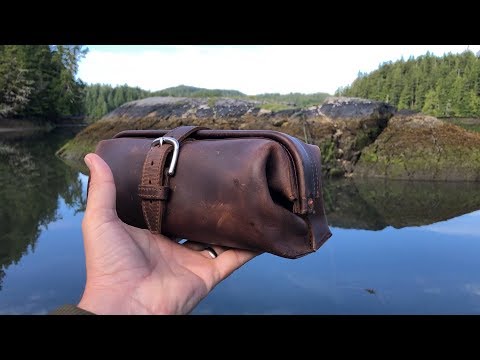 Little Big Mouth Leather Toiletry Bag | Saddleback Leather Co.