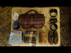What Fits - Deep Pocket Leather Duffle