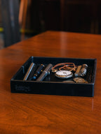 Simple Leather Valet Tray